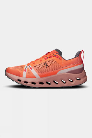 On Womens Cloudsurfer Trail Shoes Flame/Dustrose